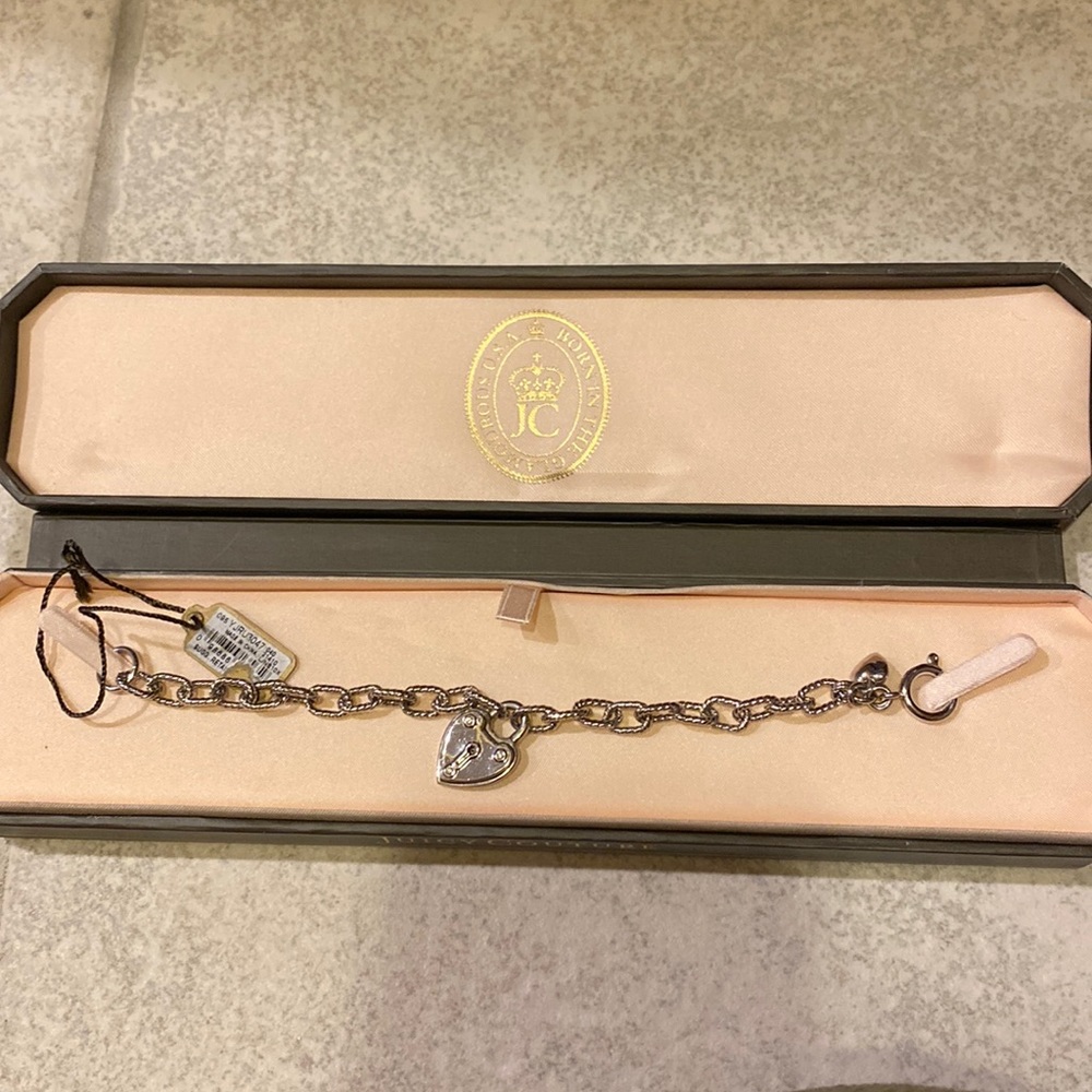 Juicy Couture key lock bracelet